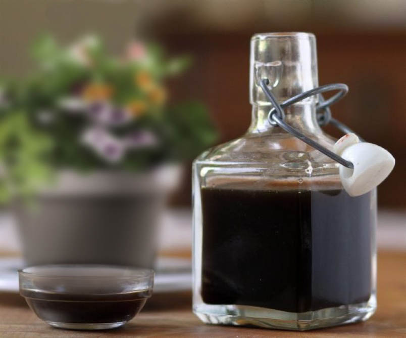 vinaigre balsamique de Modène, Amour d'ail