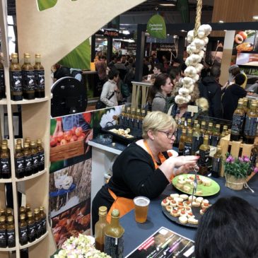 Amour d’ail au salon international de l’agriculture 2020, à Paris.